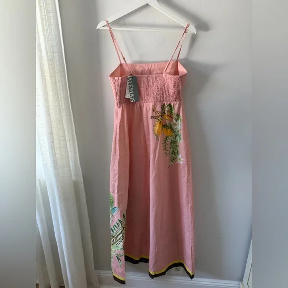 Alemais Papaya Sundress - Picture 4 of 5